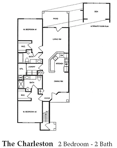 Floor plan The Charleston