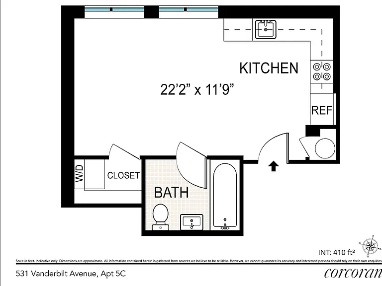531 Vanderbilt Ave #5C — Photo 2