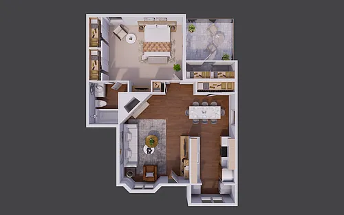 Floor plan A2 - Traditional