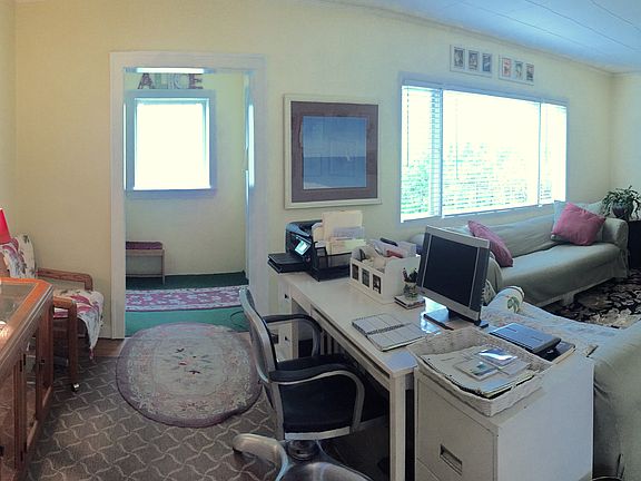 Living room back view