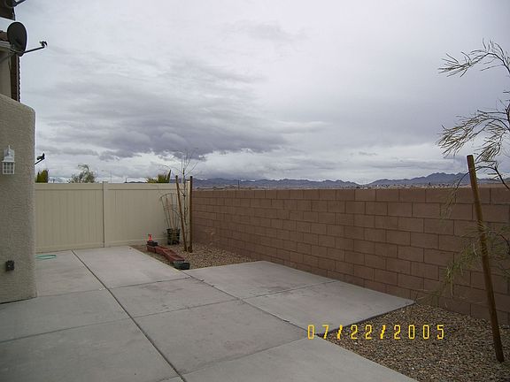 Backyard with mountain and some city views