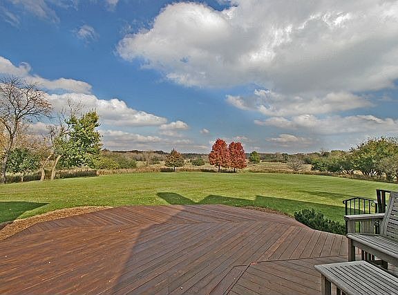 View looking out to Forest Preserve
