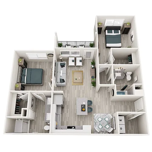 Floor plan B1