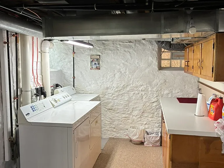 Each apartment has it's own dryer
