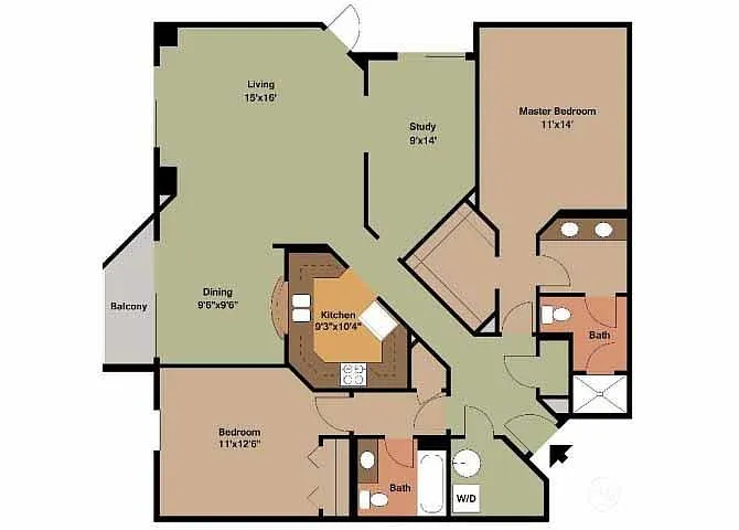 Floor plan Gloucester
