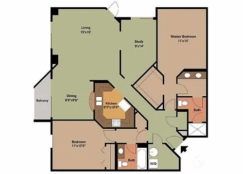 Floor plan Gloucester