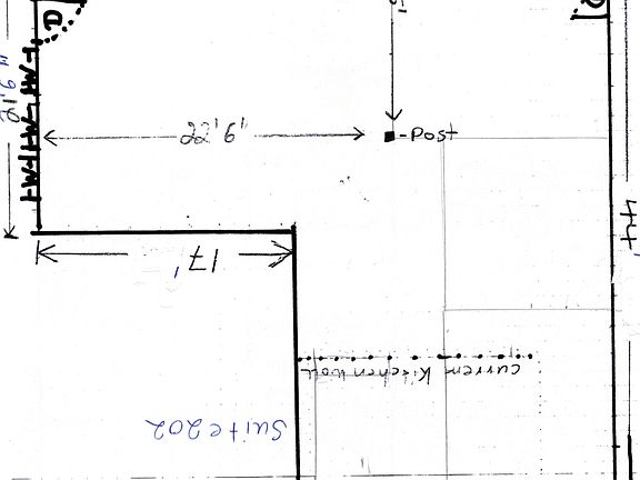 sketch of suite 202