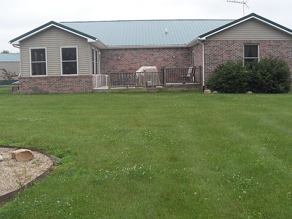 Back of house and deck