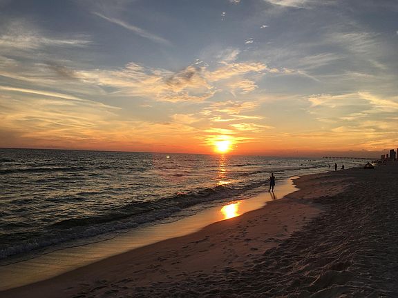 Bid-A-Wee Beach sunset