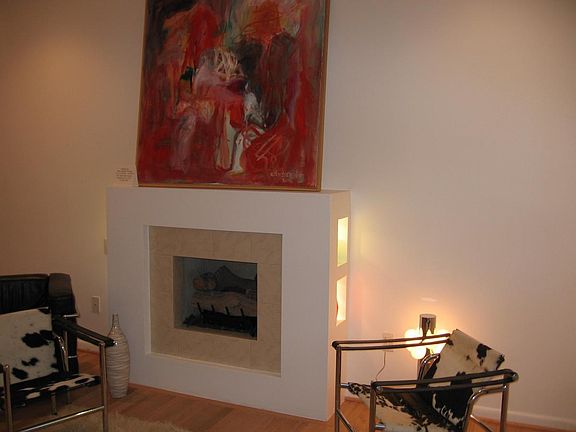 living room gas fireplace