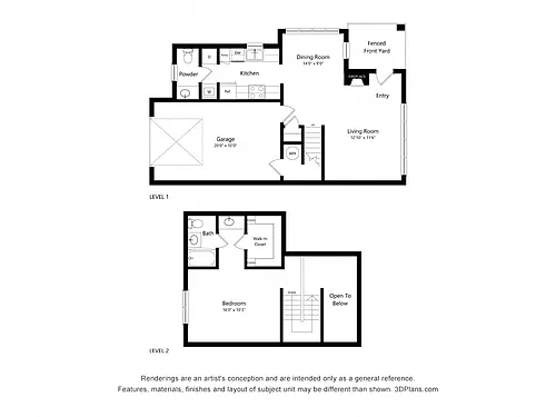 Floor plan Tawakoni