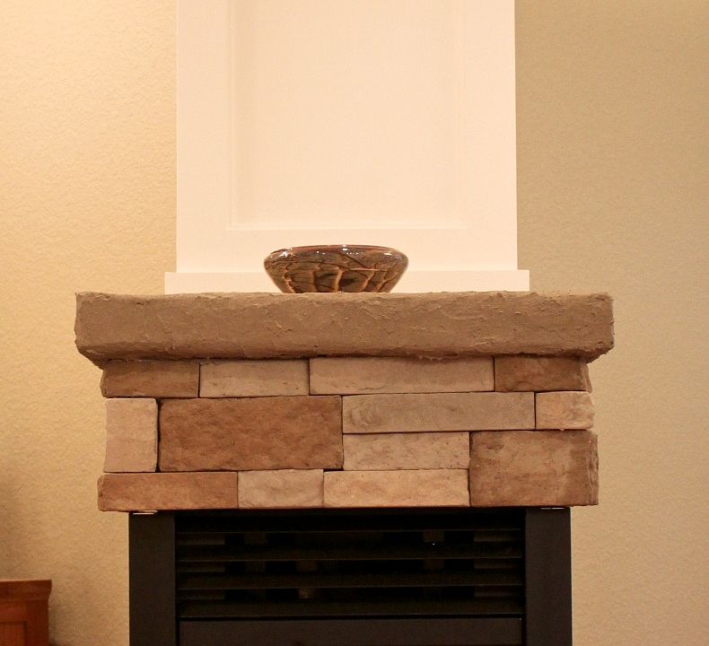 Basement Fireplace