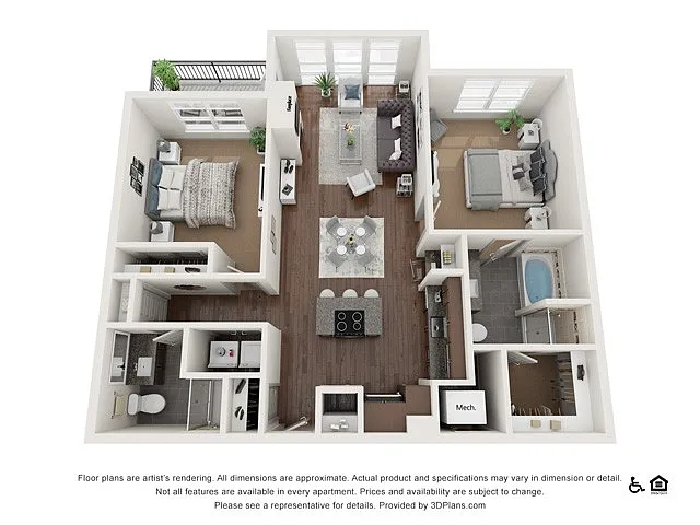 Floor plan B1