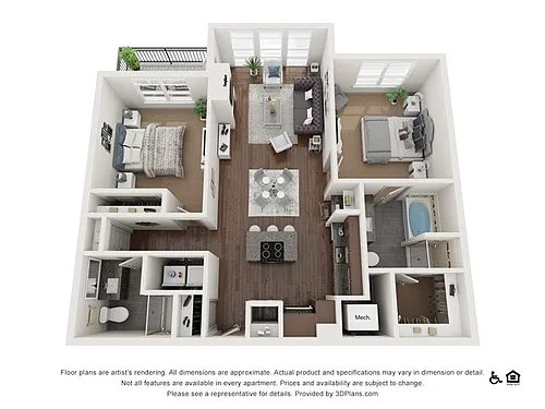Floor plan B1