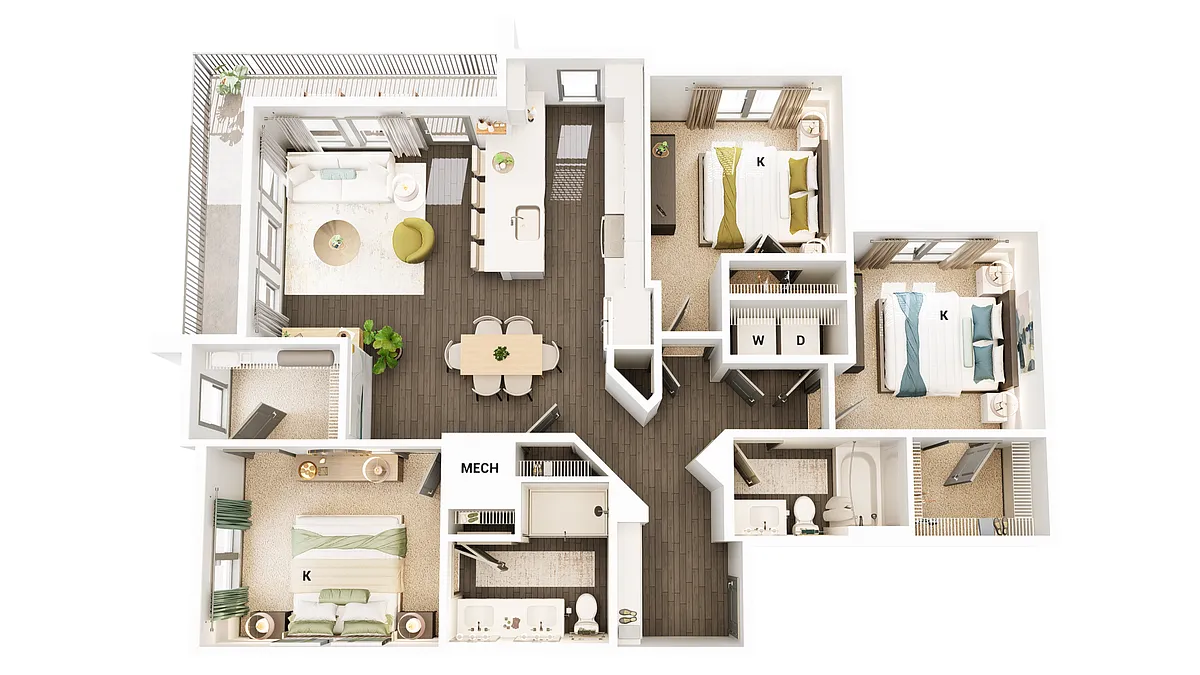Floor plan C1
