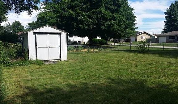 Rear Yard Storage Shed