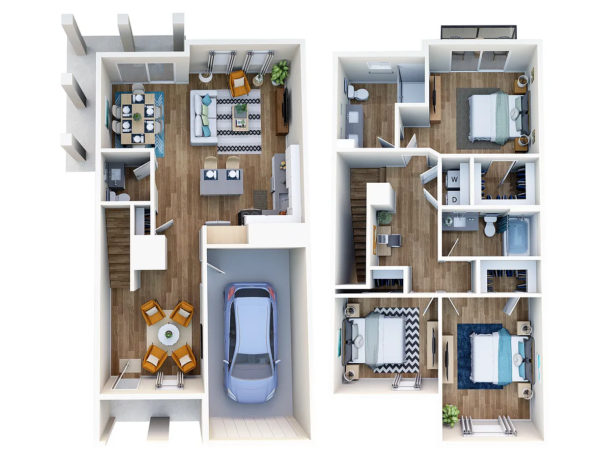 Floor plan Sunset