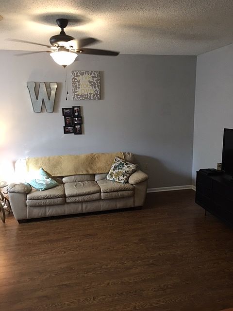 Sunken den or living room