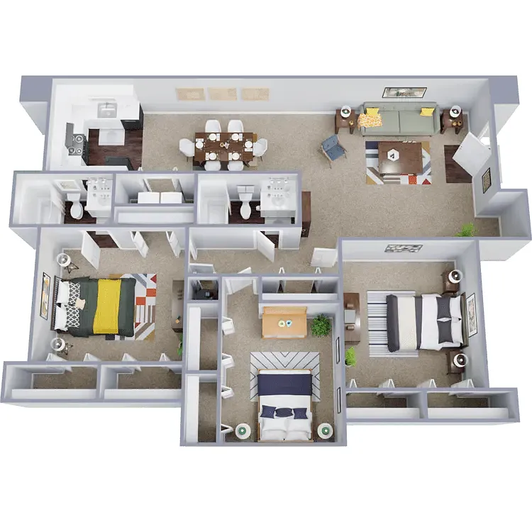 Floor plan The Grove Classic
