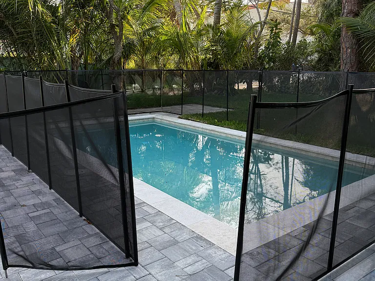Pool safety screens available upon request for an additional fee.