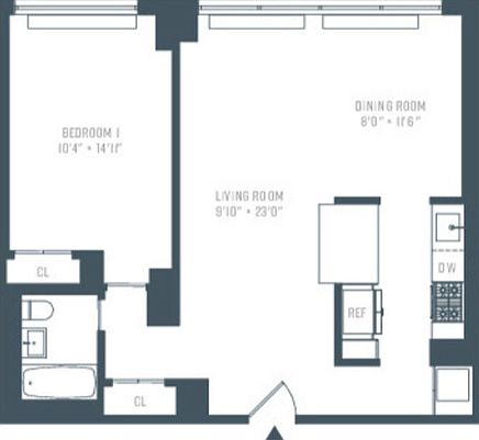 2nd image of 120 W 97th St APT 11K