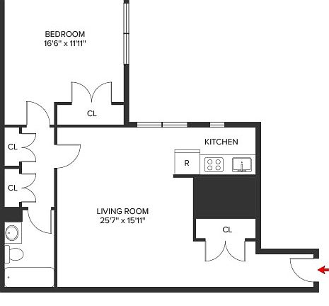 2nd image of 205 W 88th St APT 2E