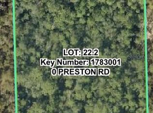 N Preston Rd LOT 22, Brooksville, FL 34601