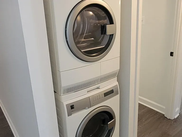Washer and dryer