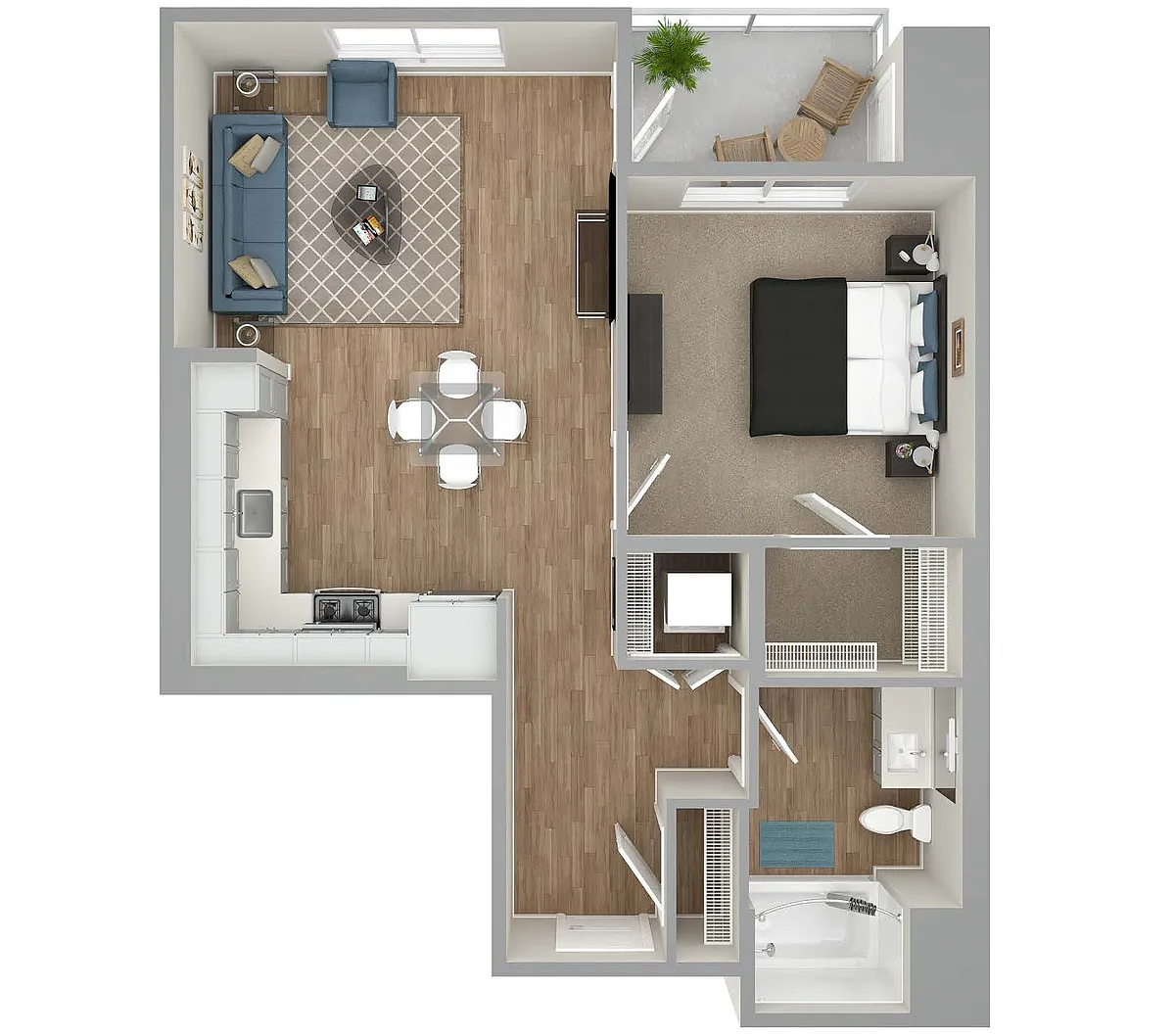 Floor plan BldgA-A4