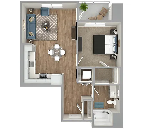 Floor plan BldgA-A4