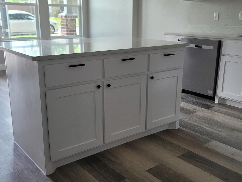 View of cabinets in kitchen