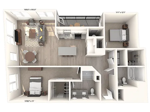 Floor plan B6-1