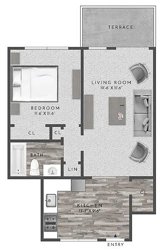 Floor plan A1 1X1