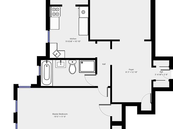 2nd image of 109-15 Queens Blvd #44G