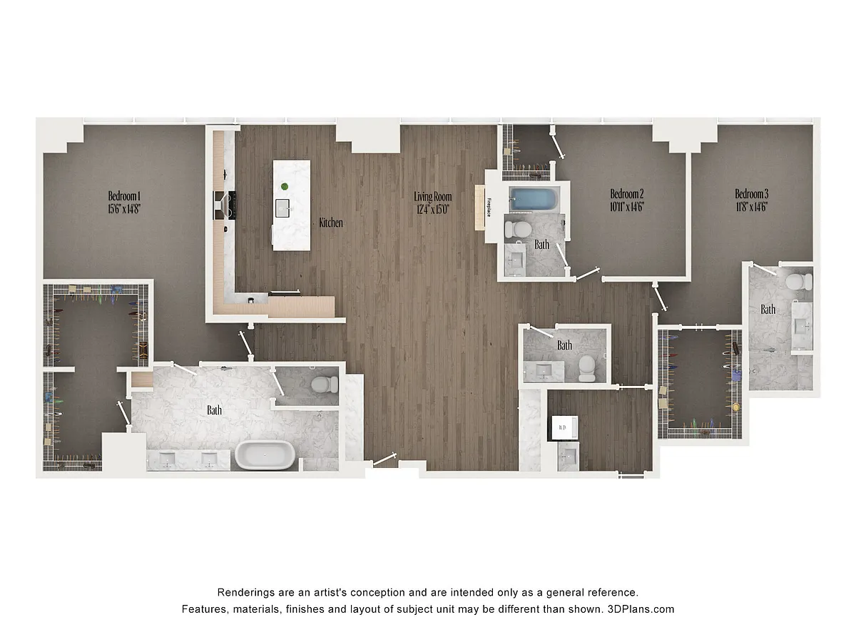 Floor plan PH4