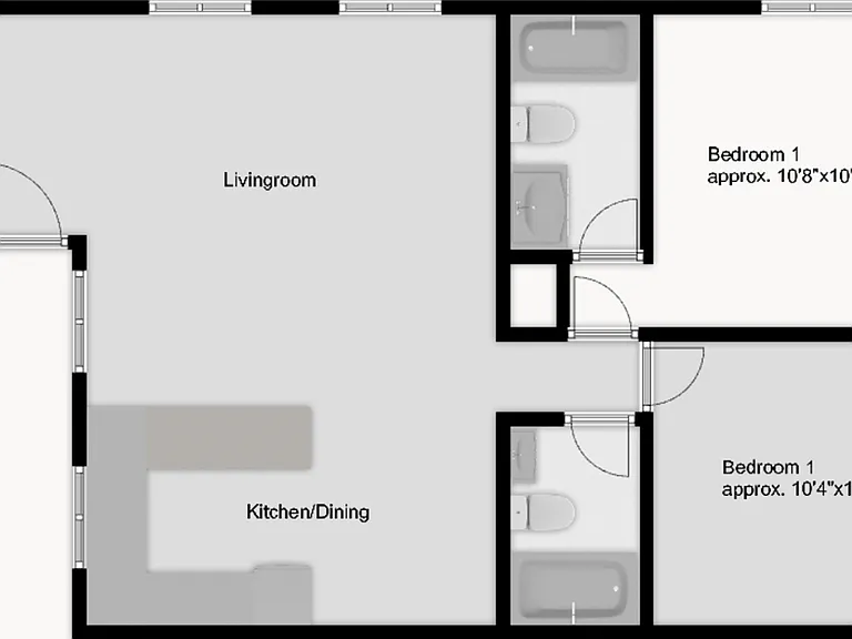 Upstairs 2BD Apartment Home! Great PB Location! Garage! AC! — Photo 23