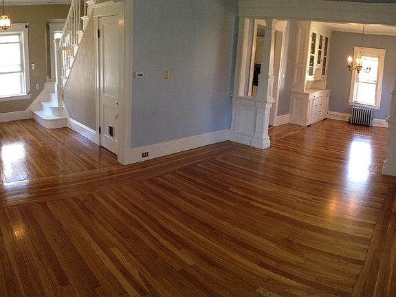 Open concept Foyer/Living/Dining/Kitchen(off dining) Refinished hardwood