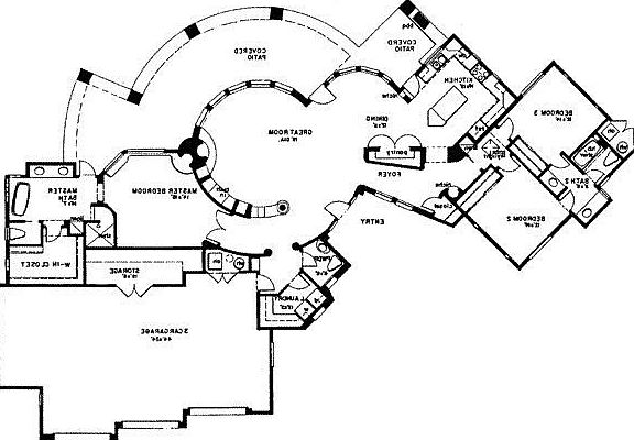 House plan on the round!