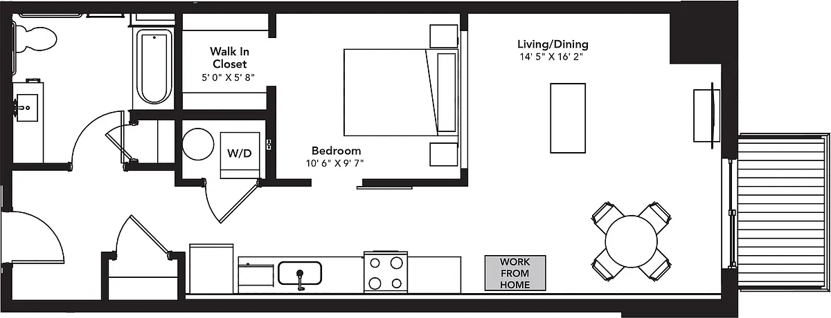 Floor plan S31-DDG