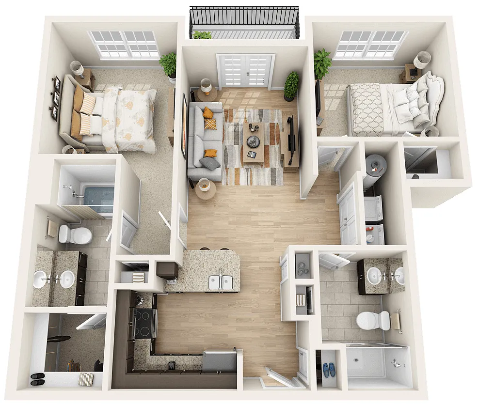 Floor plan The Henley