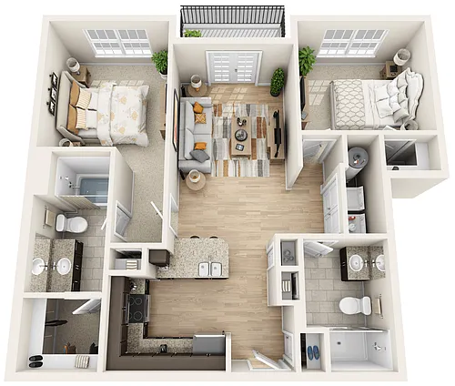 Floor plan The Henley