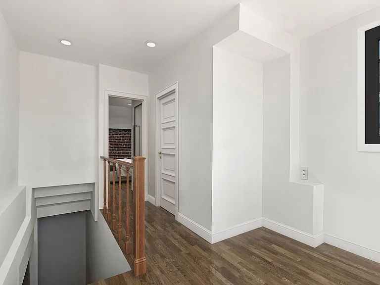 Hall Leading from Bonus Observatory Room to Upper Penthouse Bedroom and Bath