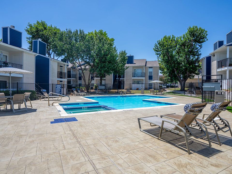 Relaxing Poolside at Sandstone Apartments