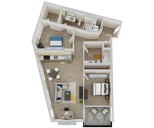 Floor plan B10