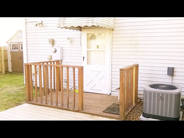 Rear door