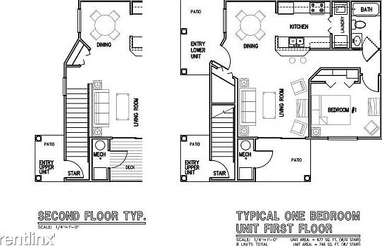 One Bedroom Floor plan
