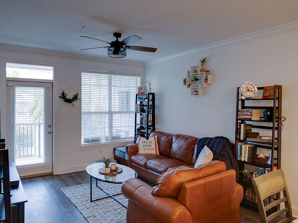 Open concept living with natural lighting