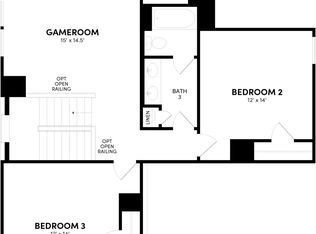Zinnia Plan, 45' Traditional Homes at Elyson, Katy, TX 77449