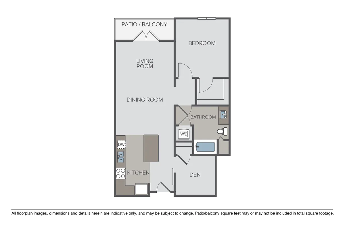Floor plan Oak + Den
