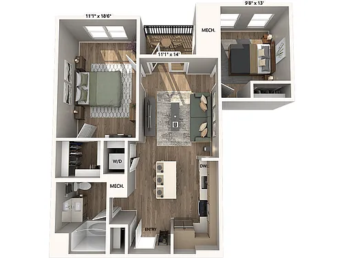 Floor plan BA2a
